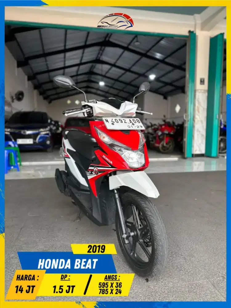 HONDA BEAT 2019 MONGGO PANTAU BOSSKU HIKMAH MOTOR KEPUH MALANG