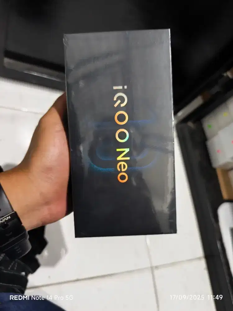 PROMO IQOO NEO 10 RAM 16/512GB ONYX BLACK