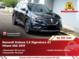 [ GARANSI 5TH ] Renault Koleos 2.5 Signature AT Hitam 2017 2018