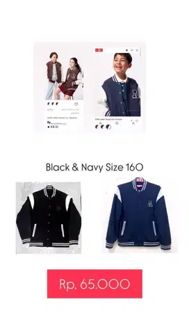 Jaket basked UNIQLO