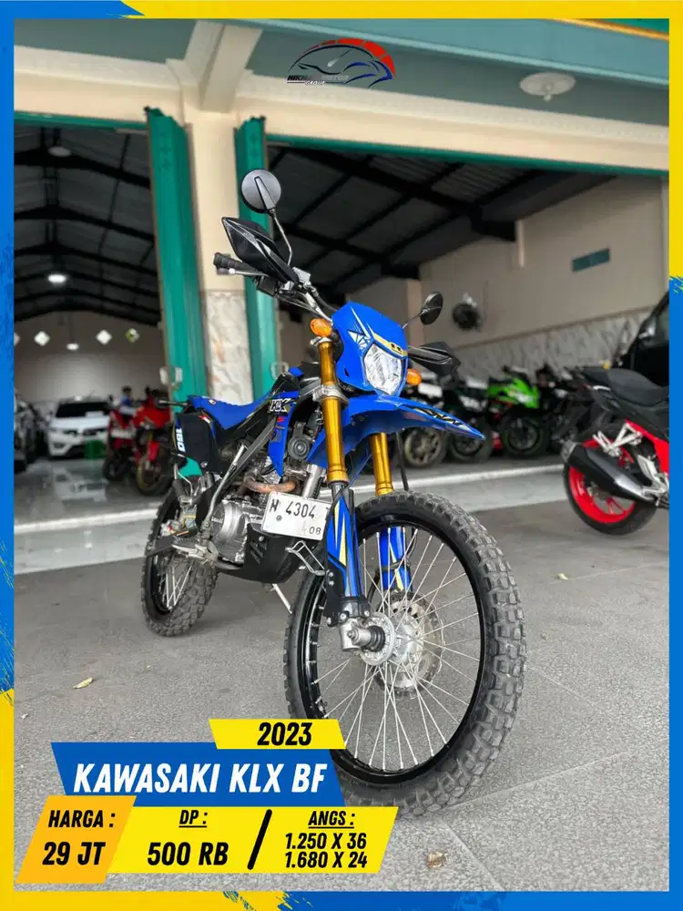 KAWASAKI KLX BF 2023 LIKE NEW MASZEHH HIKMAH MOTOR KEPUH