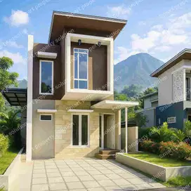 Siap huni rumah 2 Lantai Selangkah Dieng Cyber Mall malang