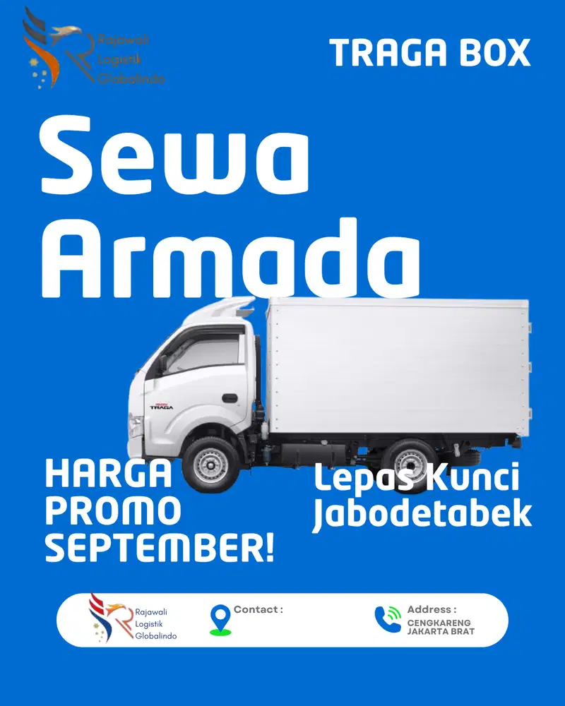 SEWA MOBIL BOX TRAGA LEPAS KUNCI JABODETABEK