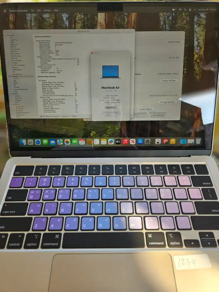 Macbook air m3 2024 ex ibox