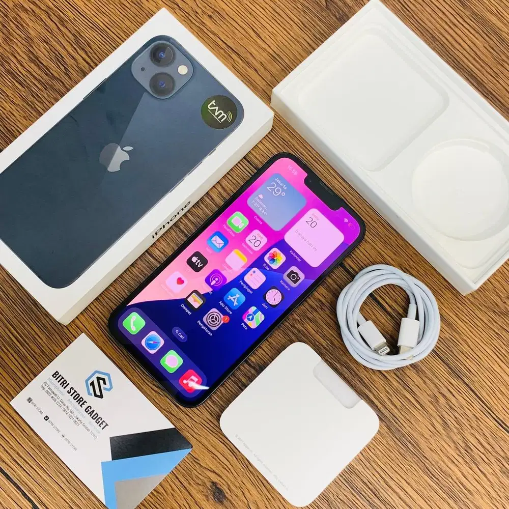 IPhone 13 128 Gb Midnight | Ex iBox Mulus full Set