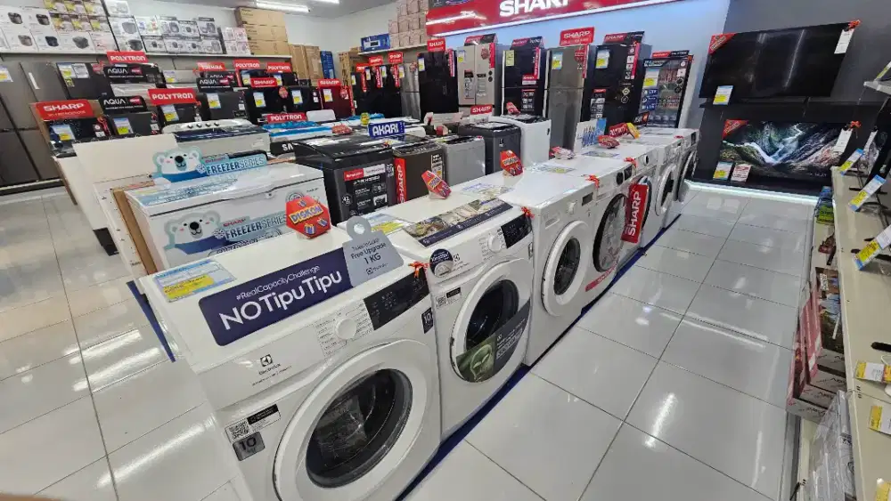MESIN CUCI FRONT LOADING / BUKAAN DEPAN
