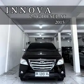 [DP 58JT‼️] KIJANG INNOVA 2.5 G AT MATIC DIESEL 2015 pmk 2016 fortuner