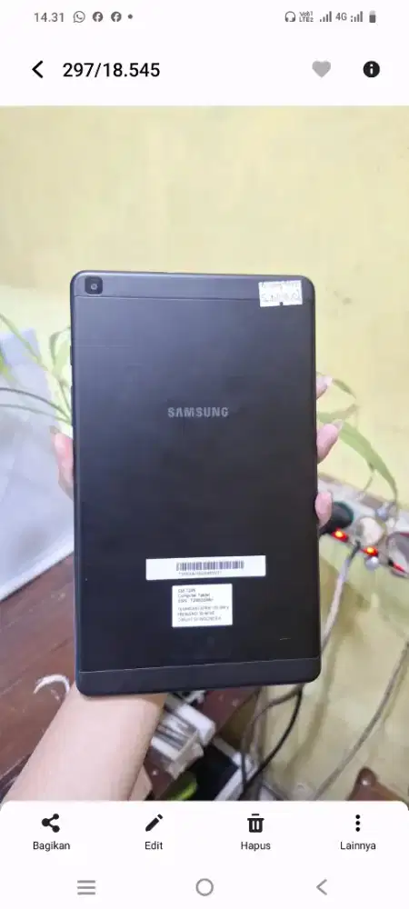 2nd : Tab A 2019 2/32 4G mulus