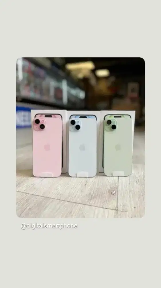 Promo iPhone 15 series murah