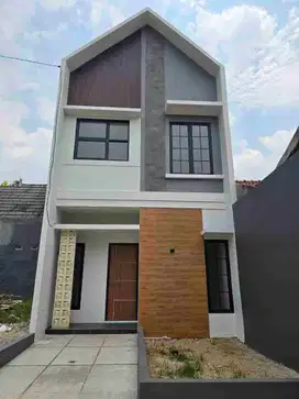 Rumah 2 Lantai Harga 1 Lantai Siap Huni Strategis di Sawangan