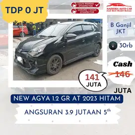 PROMO TDP 0 Rupiah New Agya 1.2 GR AT 2023 Hitam