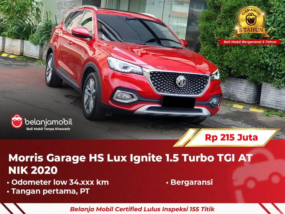 [ GARANSI 5TH ] MG Morris Garage HS Lux Ignite 1.5 Turbo AT 2020/2021