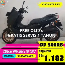 YAMAHA NEW NMAX 155 2022 KREDIT MURAH DP CUMA 500RIBU ANGSURAN RINGAN