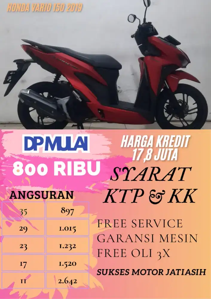 HONDA VARIO 150 KEYLESS 2019