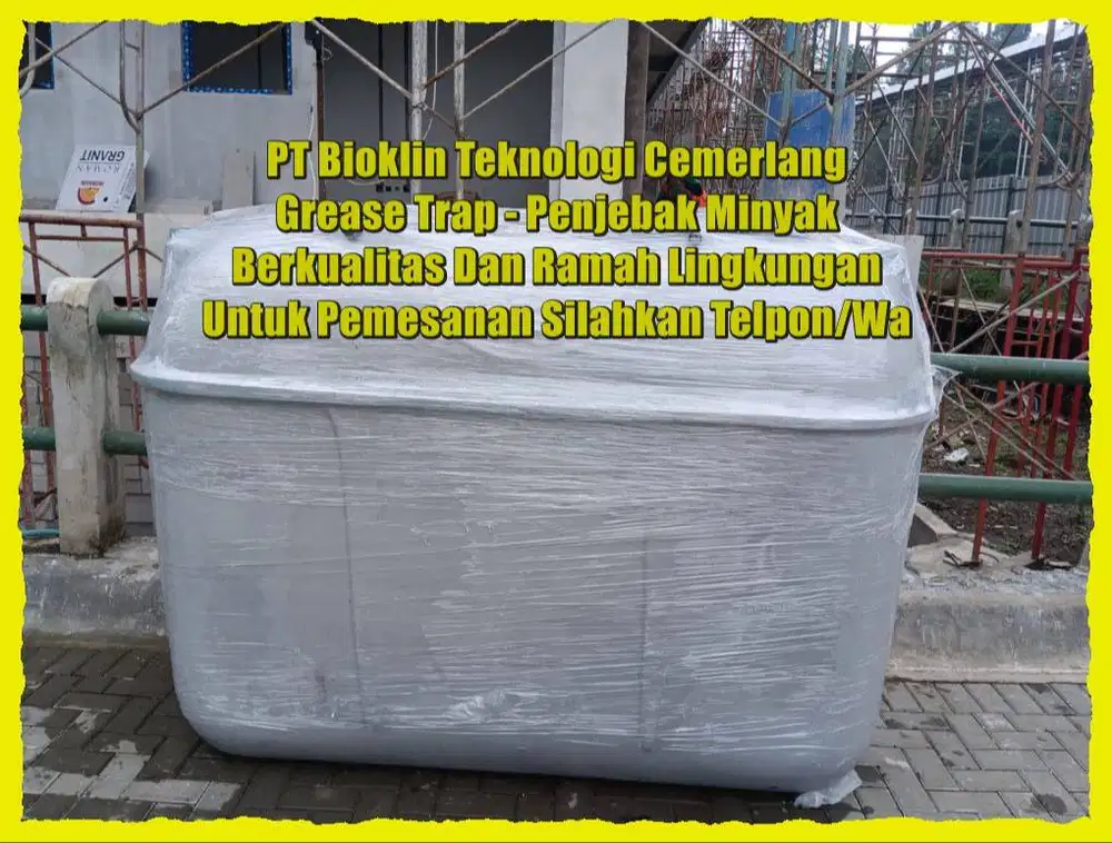 grease trap FIBERGLASS - GRESTREP BERKUALITAS