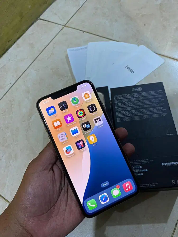 Iphone 11 Pro Max 256gb Dual Sim Nano IMEI Terdaftar