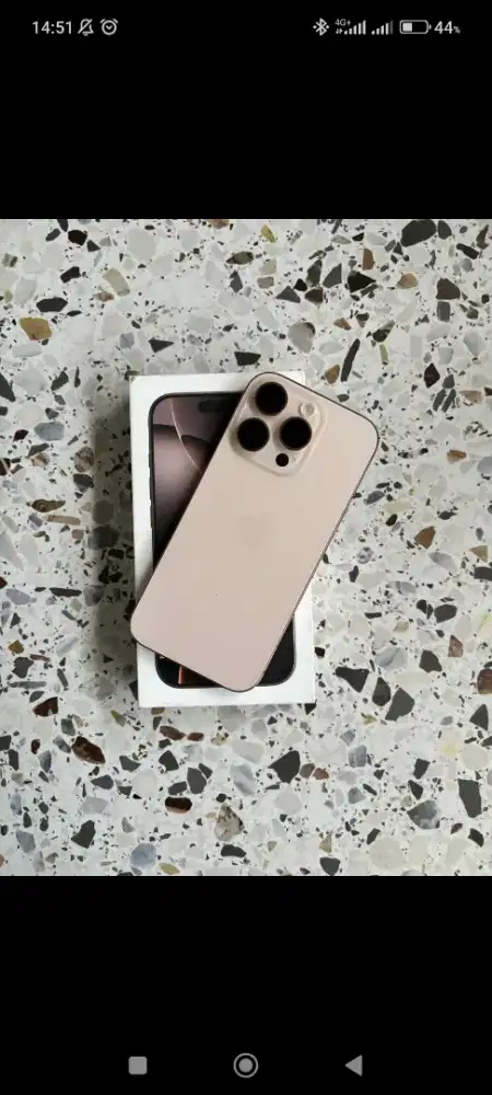 iphone 16pro 128Gb inter cukai