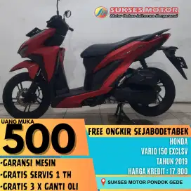FREE SERVIS 1 TAHUN HONDA VARIO 150 EXCLSV TAHUN 2019