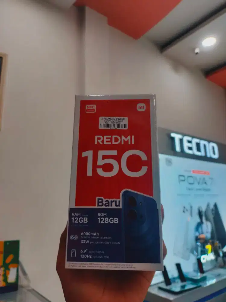 hp redmi 15c 6/128