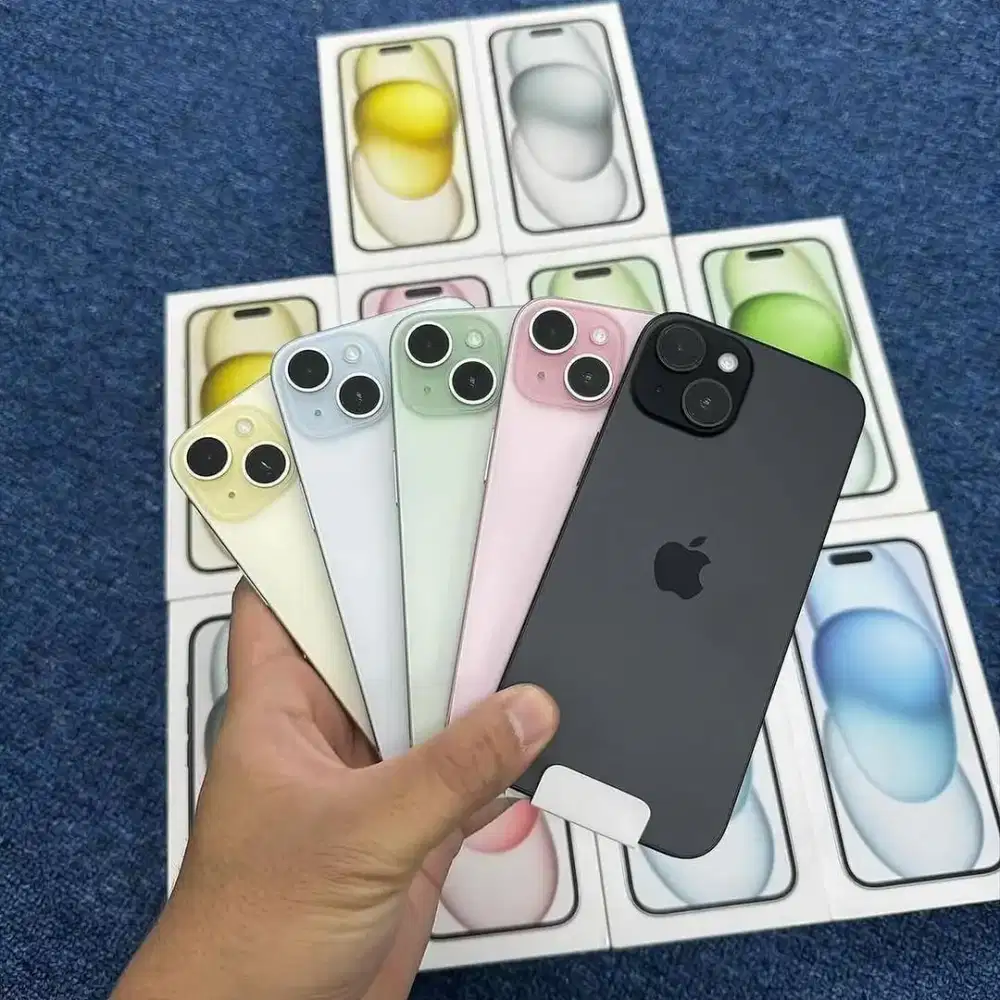 Iphone 15 128, 256 GB, New Ibox Garansi Resmi 1 Tahun.