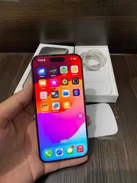 Iphone 15 Pro 128gb Natural IBOX Garansi On Oktober 2025
