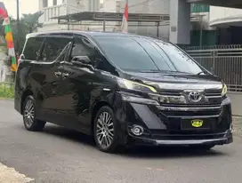 TOYOTA VELLFIRE G ATPM 2017 HITAM LENGKAP ISTIMEWA