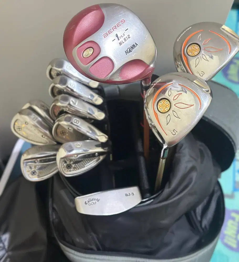 Dijual Set Golf Ladies – Honma, Maruman & Callaway (Second, Original)