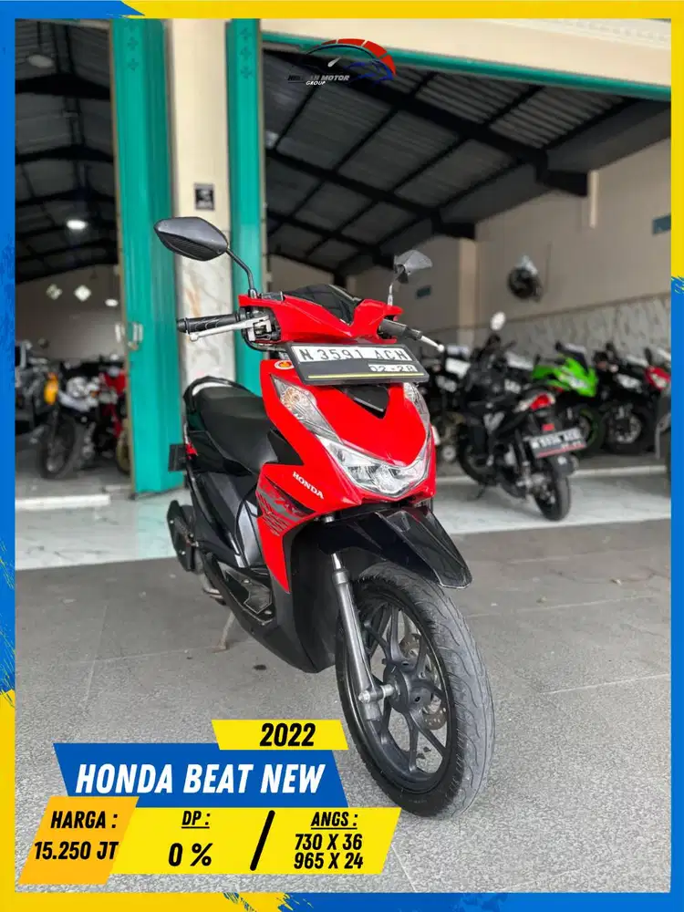 HONDA BEAT NEW 2022 MANTAP GASS MASZEHH HIKMAH MOTOR KEPUH