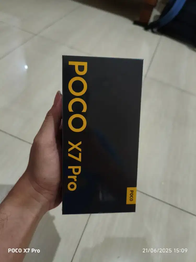 POCO X7 PRO BLACK 12/512 BARU SEGEL NO REPACK