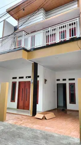 dijual rumah baru di perumahan bintara jaya pondok kelapa