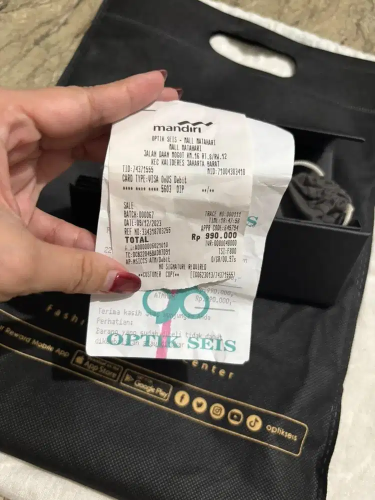 Preloved kacamata