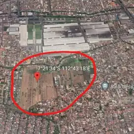 Tanah Di Waru Surabaya Selatan Luas Dan Murah Lokasi Strategis
