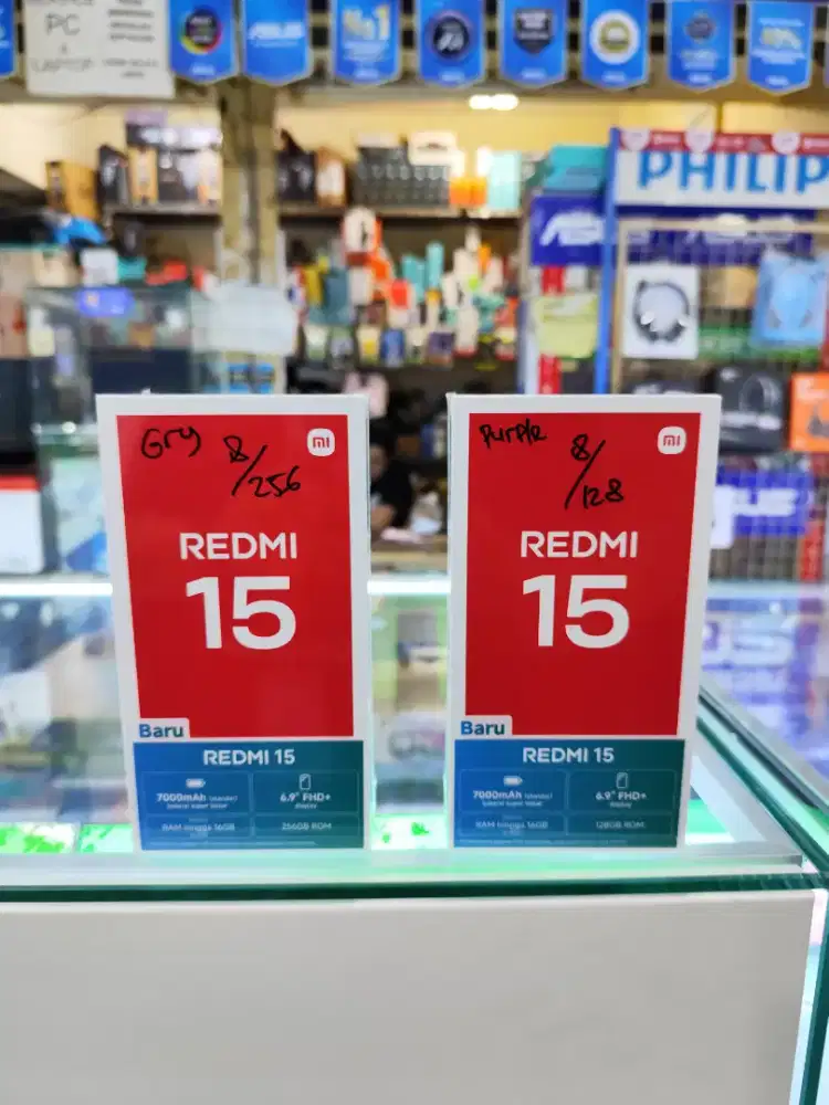 Redmi 15 8/256 ( Unit Baru) cod