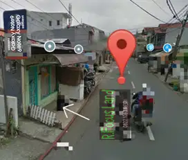 Rumah Kios Kontrakan Jalan Raya di Kebon Jeruk