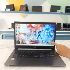 [A31]Laptop touch editing Acer|i7Gen8|16/256GB|cocok untuk mahasiswa