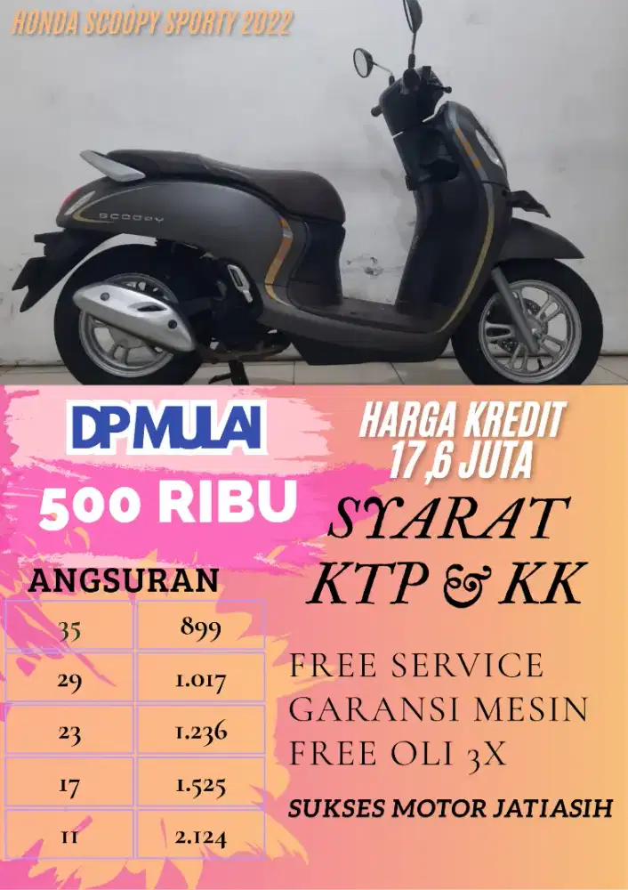 HONDA SCOOPY SPORTY 2022