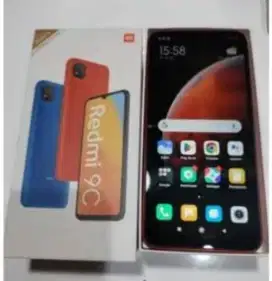 Murah Xiaomi Redmi 9c 3/32 lkp mulus normal
