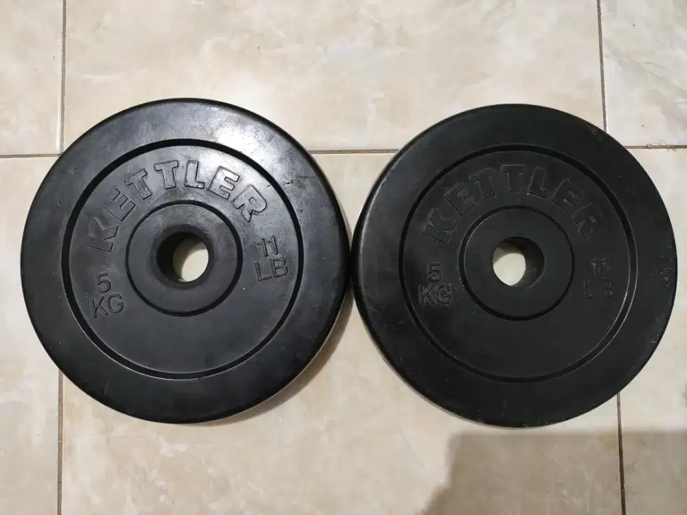 Dumbell Rubber Kettler 20kg