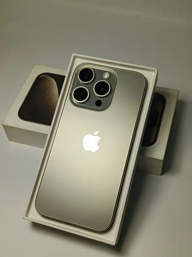 Iphone 15 Pro 128 gb iBox Natural Titanium Mulus!