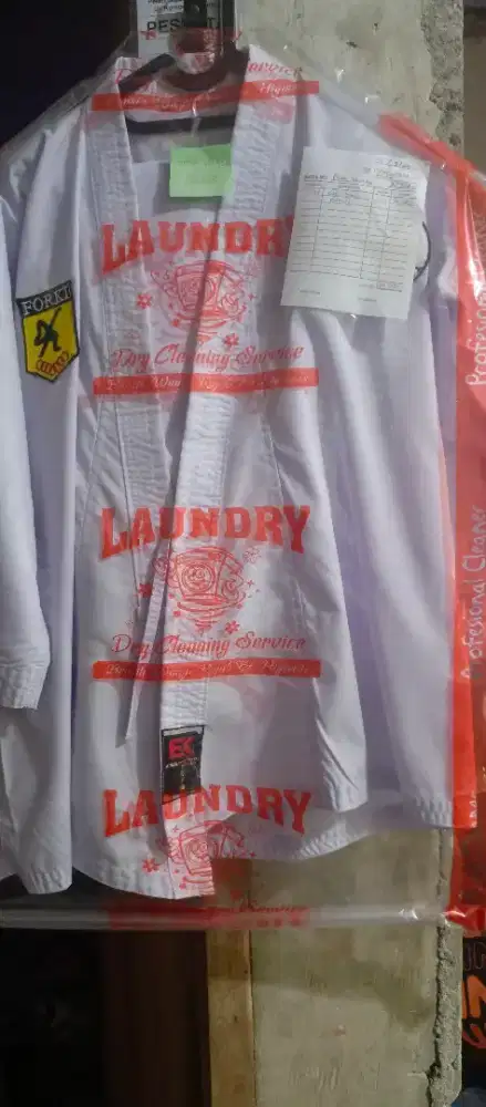 Di jual baju Karate
