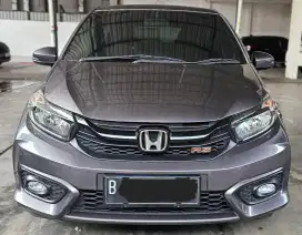 52rban Km Honda Brio RS AT ( Matic ) 2021 Abu2 Mulus Gress Siap Pakai