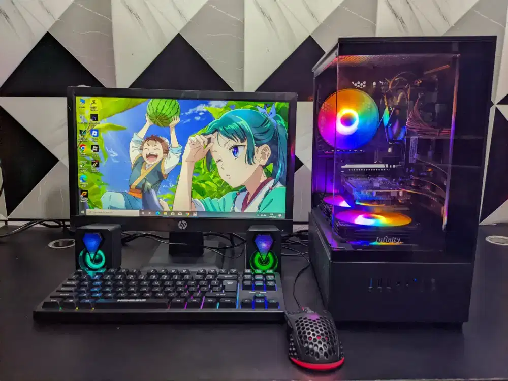 PC FULLSET GAMING TINGGAL PAKAI