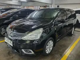 Nissan Livina 2013 Facelift XV A/T Hitam Pajak Panjang Low KM Mulus