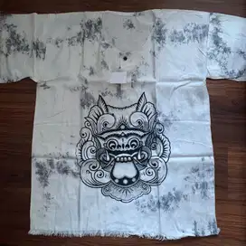Kaos Barong Bali Putih Gradasi – All Size | Baru