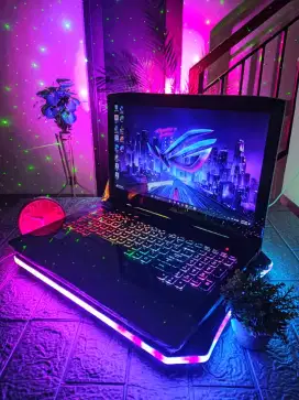 laptop ASUS ROG STRIX Ram 16gb SSD 512gb dual vga core i7 siap pake
