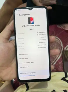 samsung a13 128gb ( hp aja ) unit only