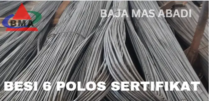 Distributor besi Polos 6 SNI Murah