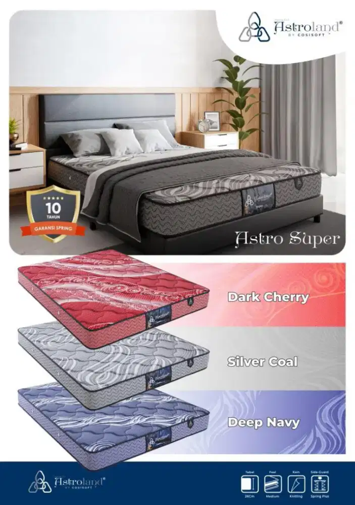 SPRINGBED PREMIUM - ASTRO SUPER 160