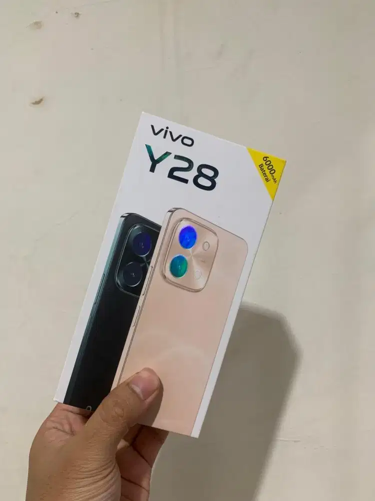JUAL HP VIVO Y28 8/256 ORANGE ORIGINAL DAN MURAH DI BALIKPAPAN