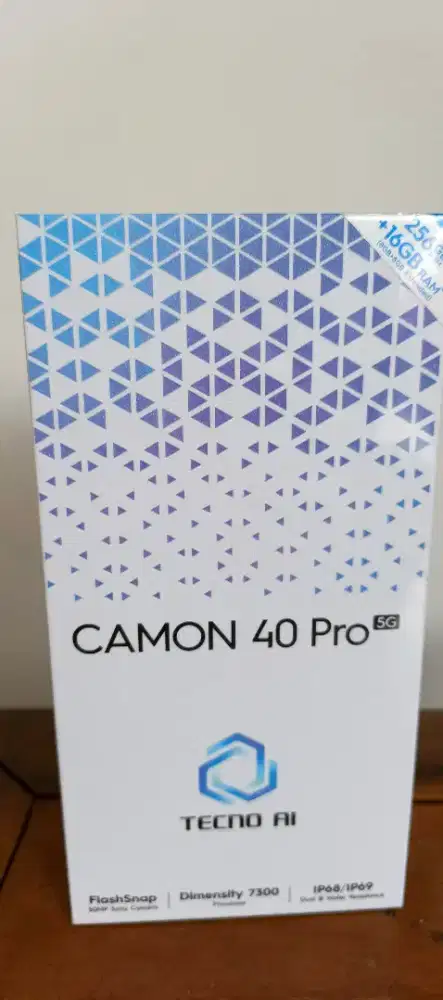 Di jual HP tecno camon 40 pro 4G